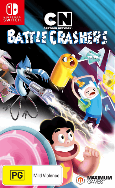 Battle Crashers - Nintendo Switch Cartoon Network Clipart (600x600), Png Download