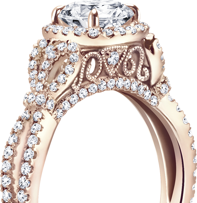 Drawn Diamonds Big Diamond - Designer Wedding Diamond Rings Clipart (636x655), Png Download