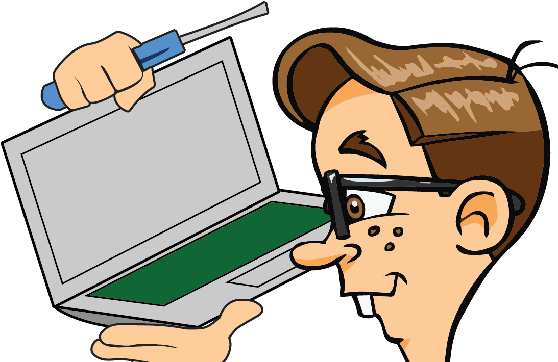 Macbook Hardware Repair Eugene - Cartoon Clipart (1127x755), Png Download