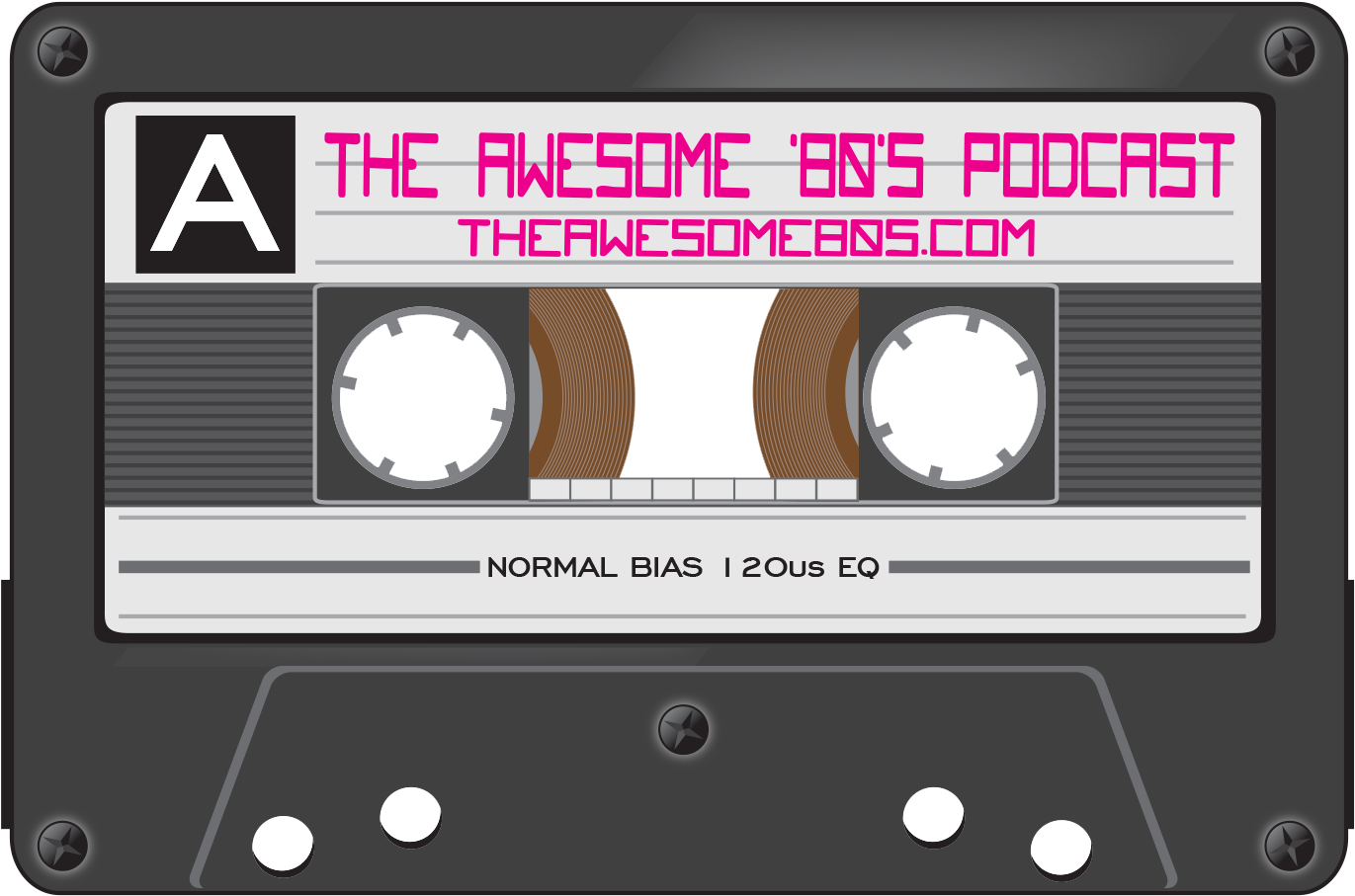 The Awesome 80s Podcast - Los 80 Clipart (1400x1400), Png Download