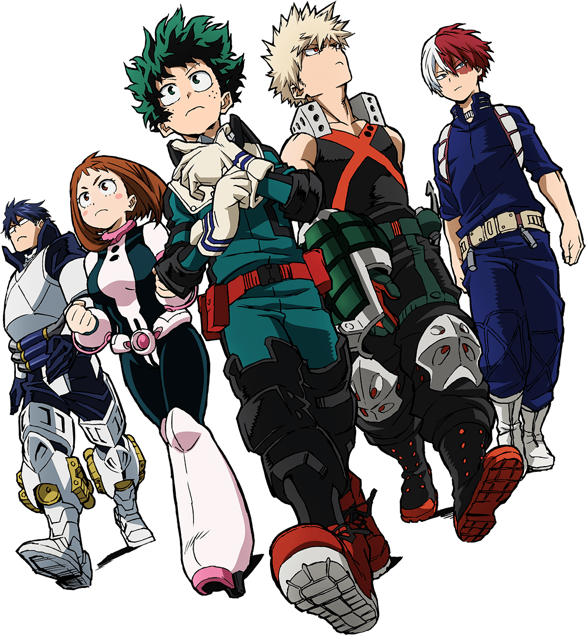 Students Png - My Hero Academia Two Heroes Clipart (1440x1980), Png Download