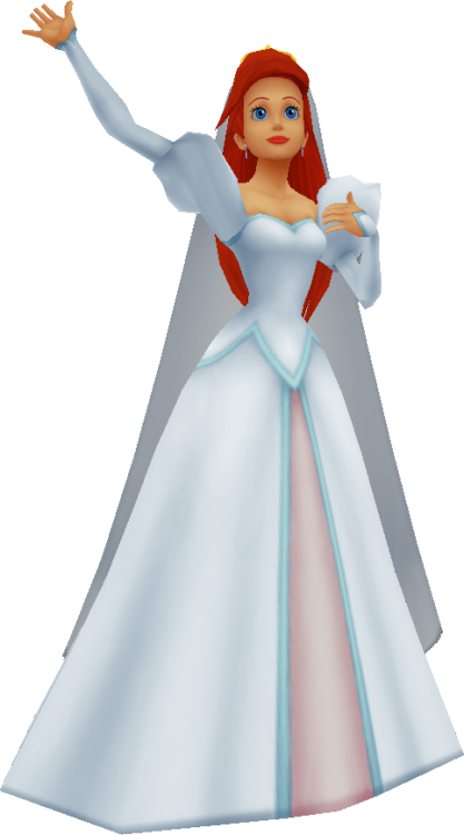 Kingdom Hearts 3 Ariel Clipart (417x750), Png Download