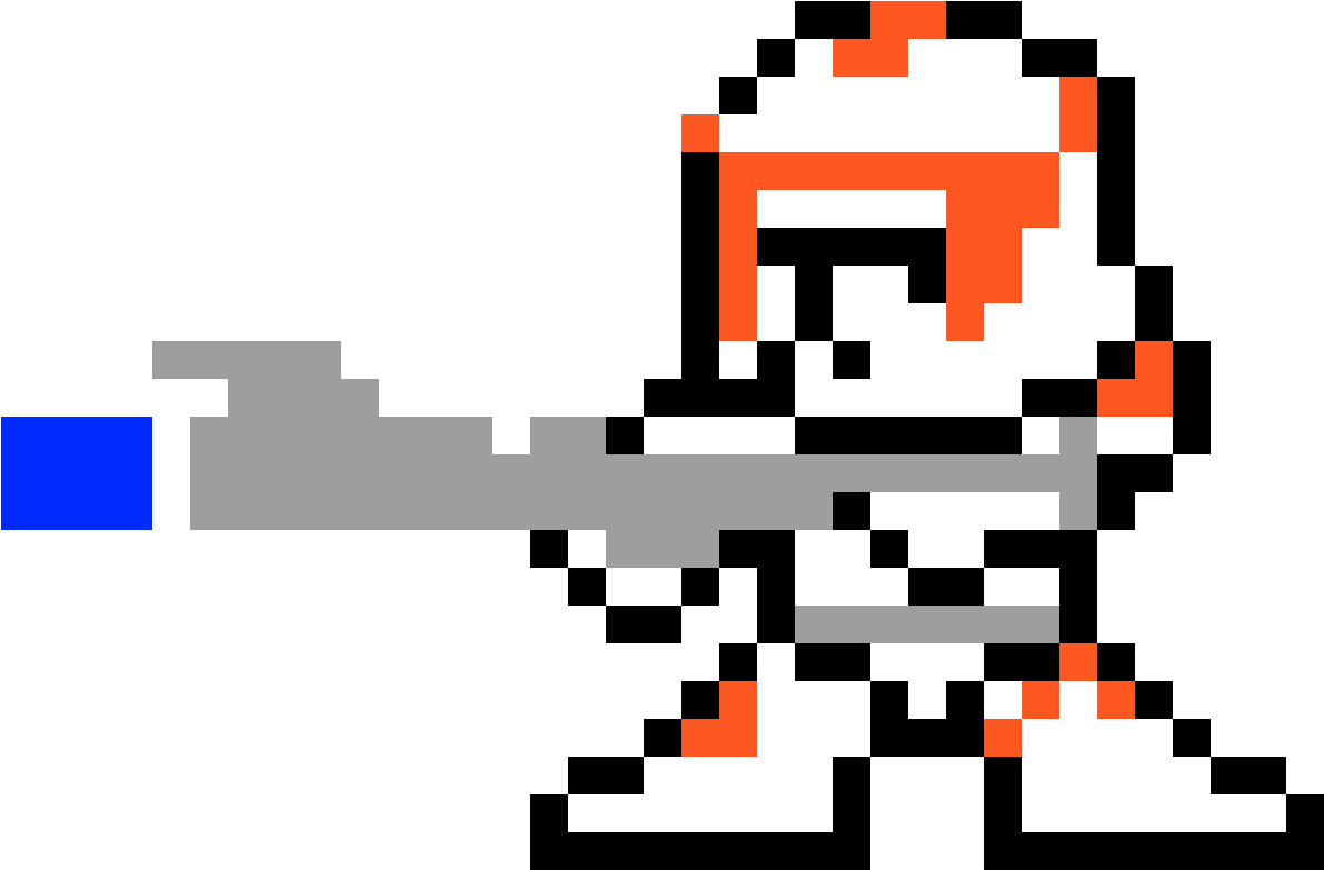 Clone Trooper - Perler Beads Star Wars Clones Clipart (1190x1190), Png Download