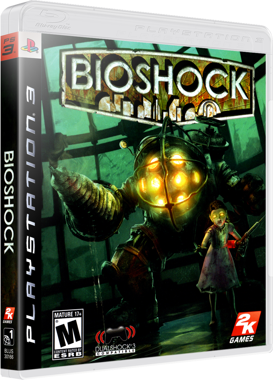 Bioshock - Box - 3d - Bioshock Playstation 3 Clipart (984x1365), Png Download