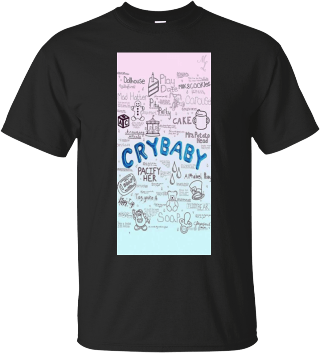 Melanie Martinez Shirts Cry Baby Album Teebubbles - Smokey And The Bandit Ugly Sweater Clipart (1155x1155), Png Download