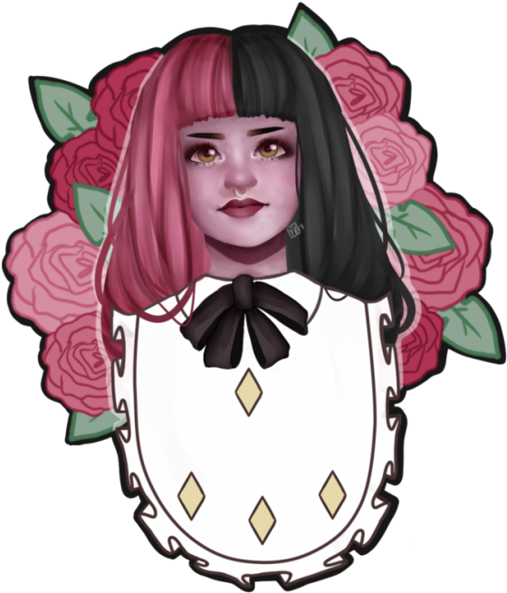 Download #melanie Martinez - Melanie Martinez Art Png Clipart Png