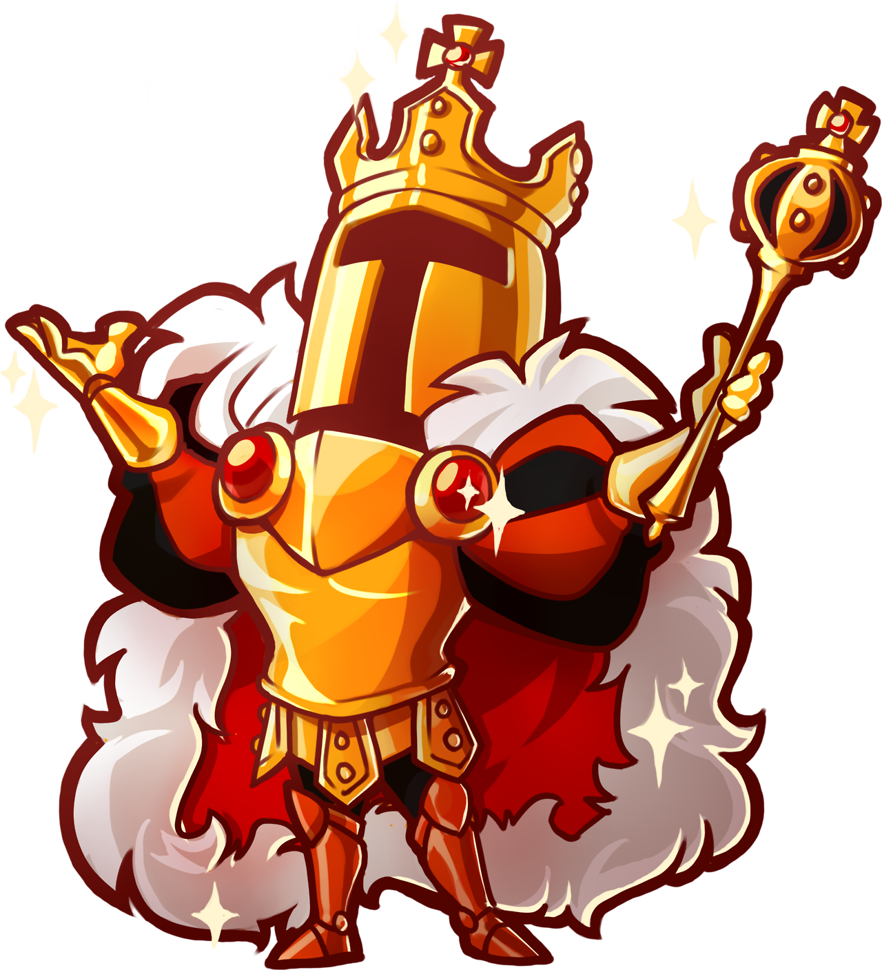 King Knight Keychain Is Done Plague Knight - Shovel Knight King Knight Art Clipart (1280x1408), Png Download