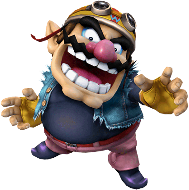 Super Smash Bros Brawl Wario Clipart (718x727), Png Download