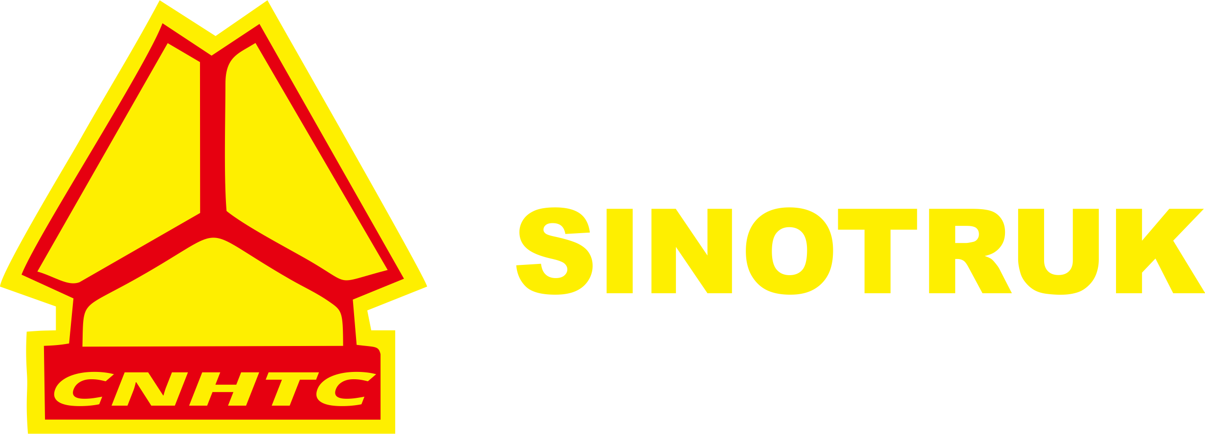 Sino Truck Sino Truck - Sign Clipart (2464x888), Png Download