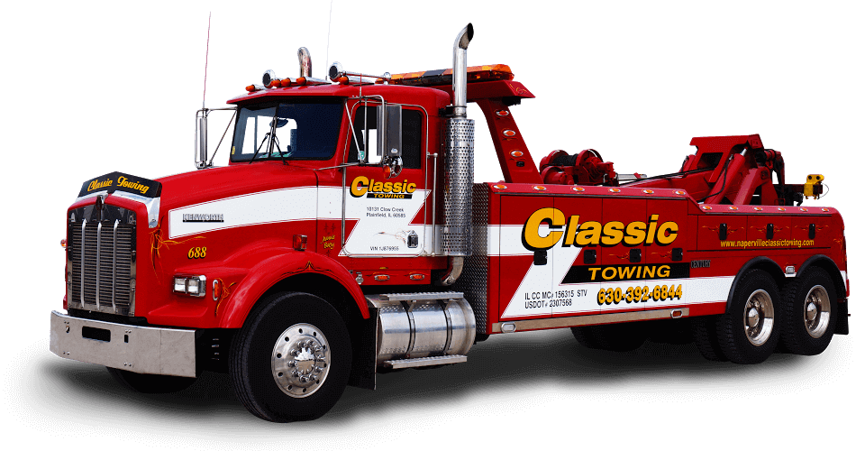 Tow Truck Png - Semi Tow Truck Clipart (950x500), Png Download