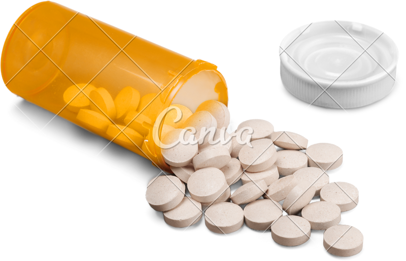 Transparent Pill Bottle - Portable Network Graphics Clipart (800x514), Png Download