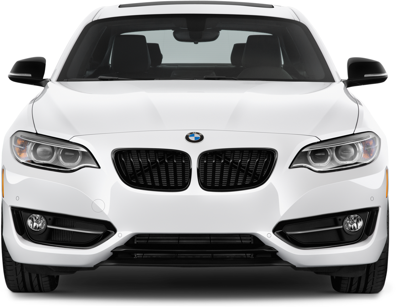 Car Front Png - Bmw 2018 White 230 Clipart (2048x1360), Png Download