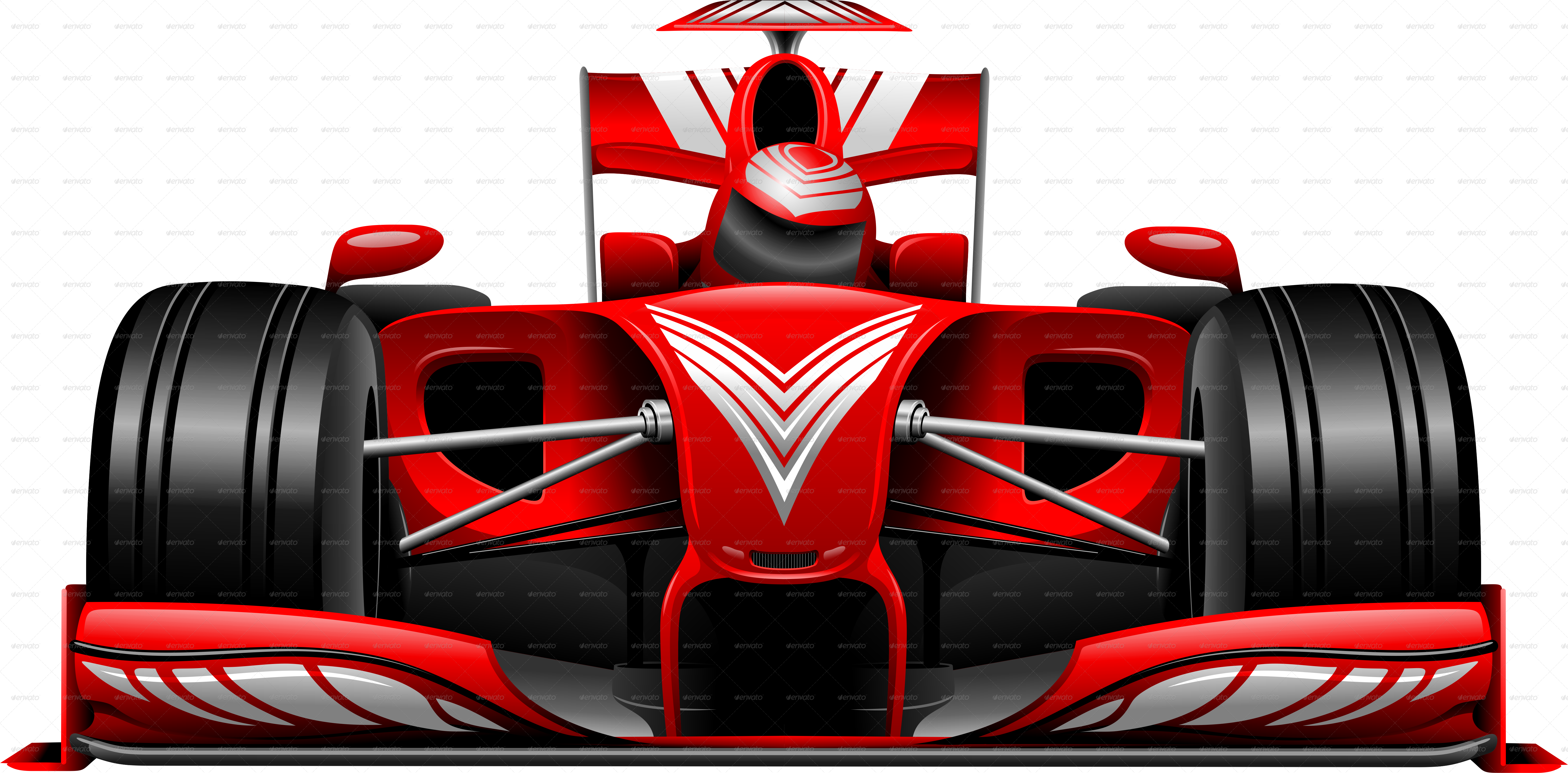 Download Race Car Png Transparent Image - Autos Formula Uno Png Clipart (6009x2964), Png Download