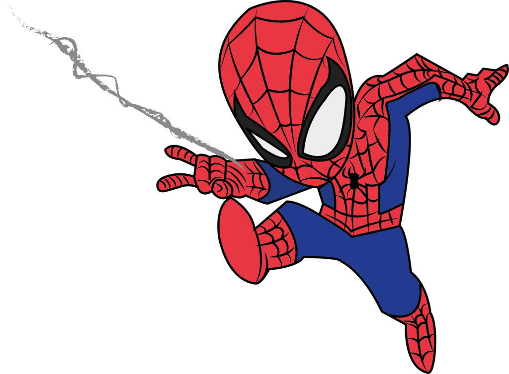 Cartoon Png Download Image Arts Spiderman - Spider Man Baby Png Clipart (1024x753), Png Download