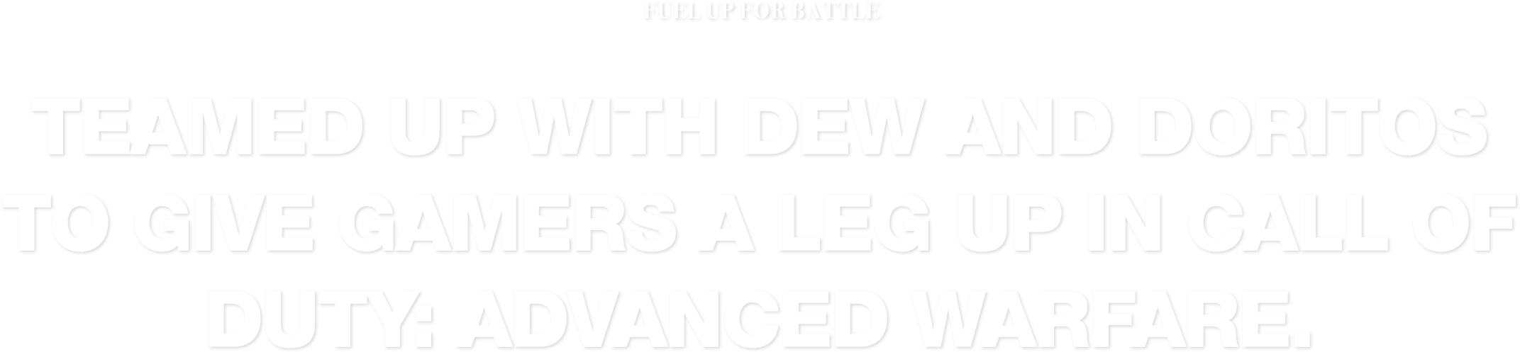 Mountain Dew Fuel Up For Battle - Poster Clipart (2440x780), Png Download