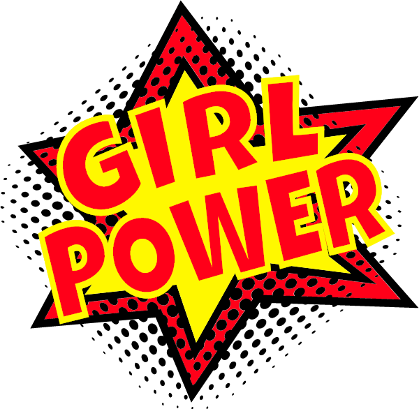 Girl Power Png - Transparent Girl Power Png Clipart (600x586), Png Download