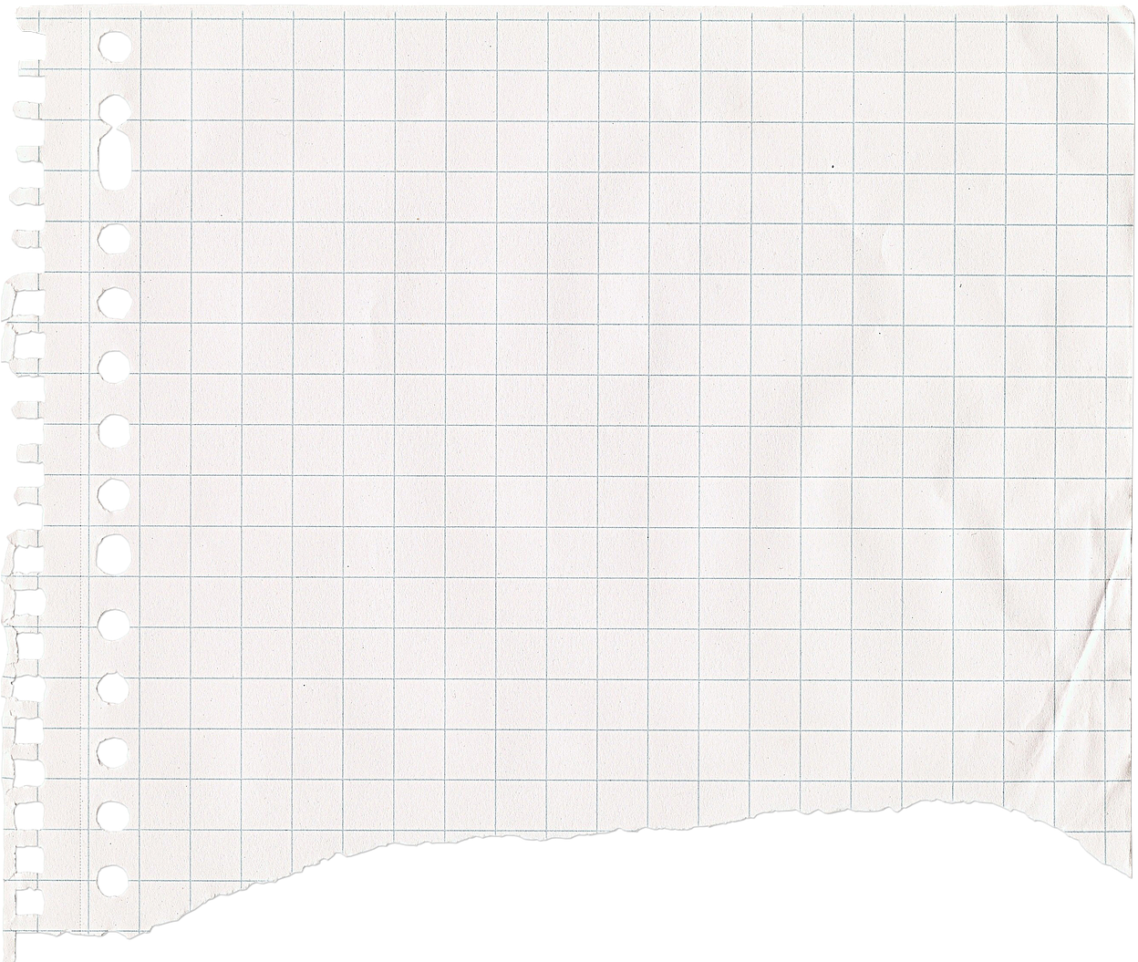 Paper Graph Paper Holes - Ruitjespapier Png Clipart (1280x1079), Png Download