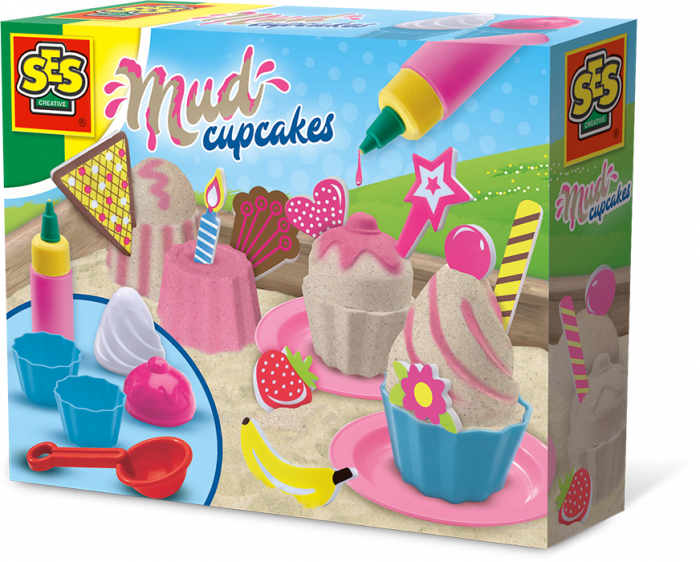 Mud - Cupcakes - Ses Creative Clipart (700x562), Png Download