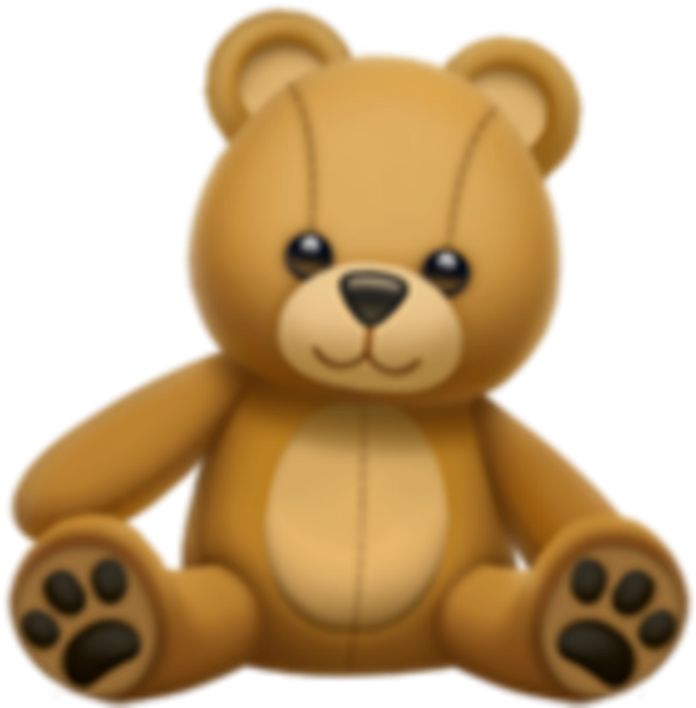 Cute Kawaii Iphone Iphoneemoji Emoji Emojis Emojisticke - Iphone Teddy Bear Emoji Clipart (1024x1024), Png Download