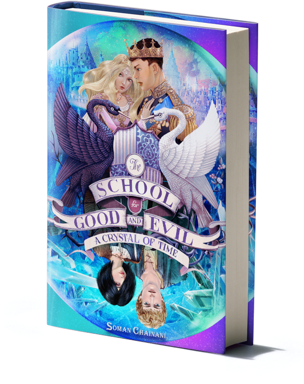 School For Good And Evil Book 5 Clipart (610x779), Png Download