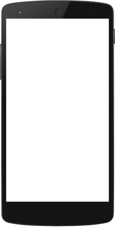 Mobile Phone Template Png Clipart (403x797), Png Download