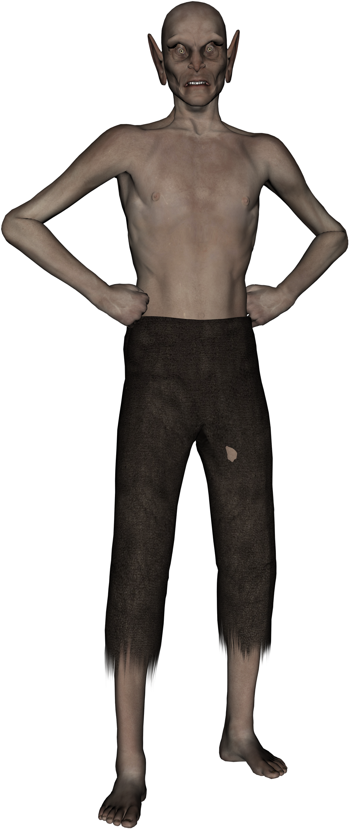 Daemon Vampire Zombie Creepy 1355471 - Costume Clipart (3000x3000), Png Download