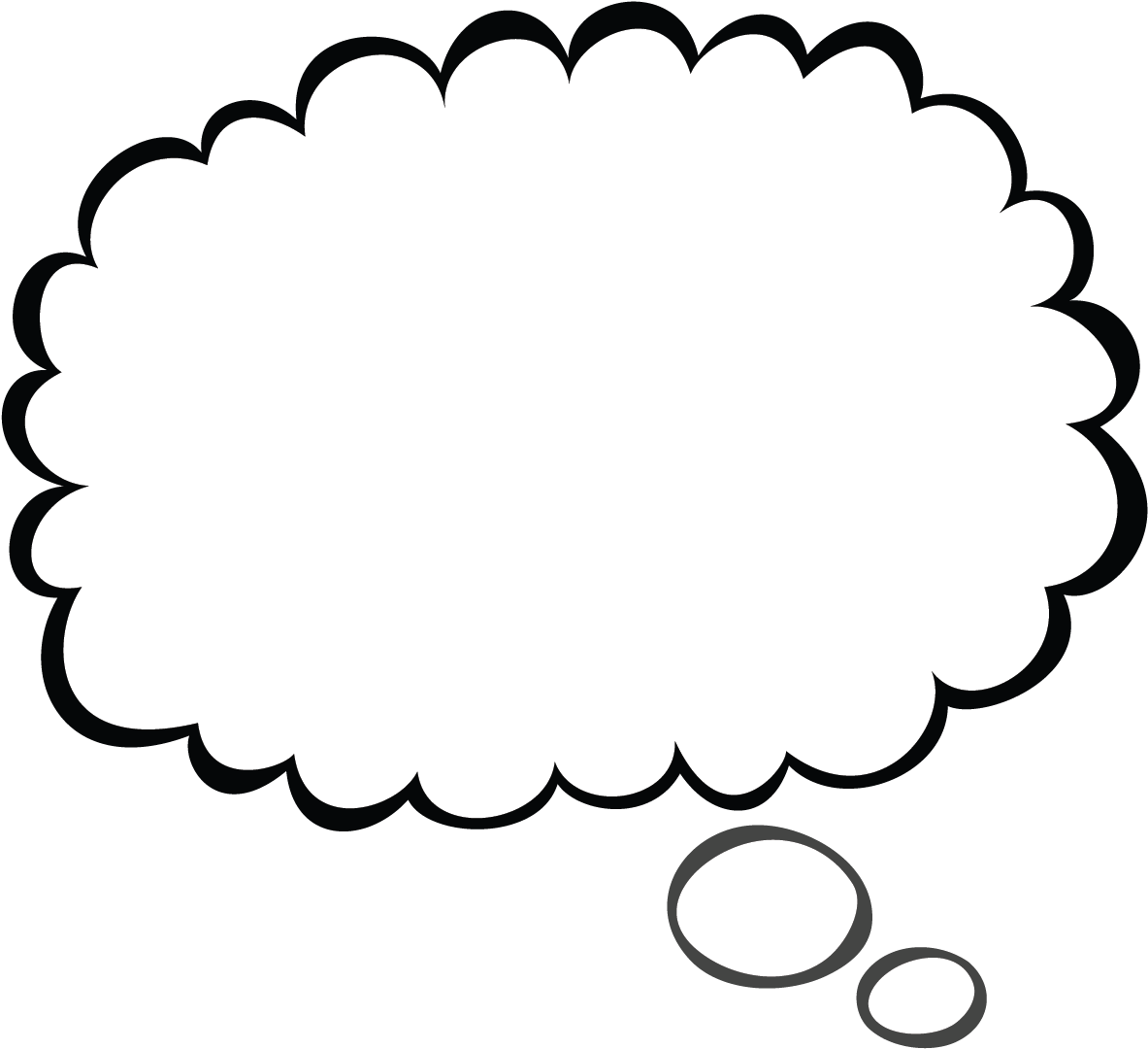 Scal Svg Speech Bubble - Transparent Thought Bubble Clipart - Png Download (1200x1200), Png Download