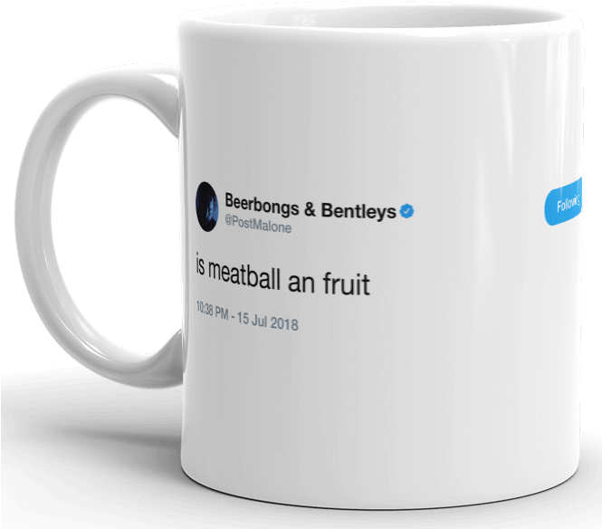 Is Meatball An Fruit - Mug Clipart (664x601), Png Download