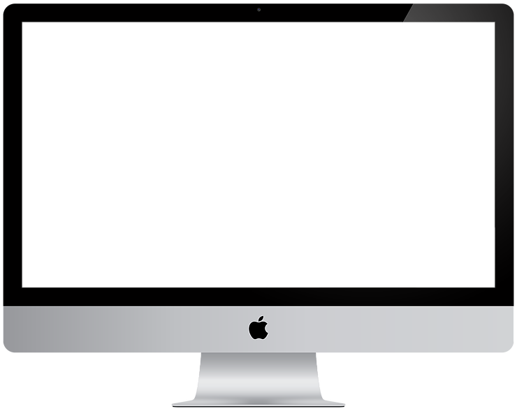 Apple Computer Clipart - Mac Png Transparent Png (740x589), Png Download