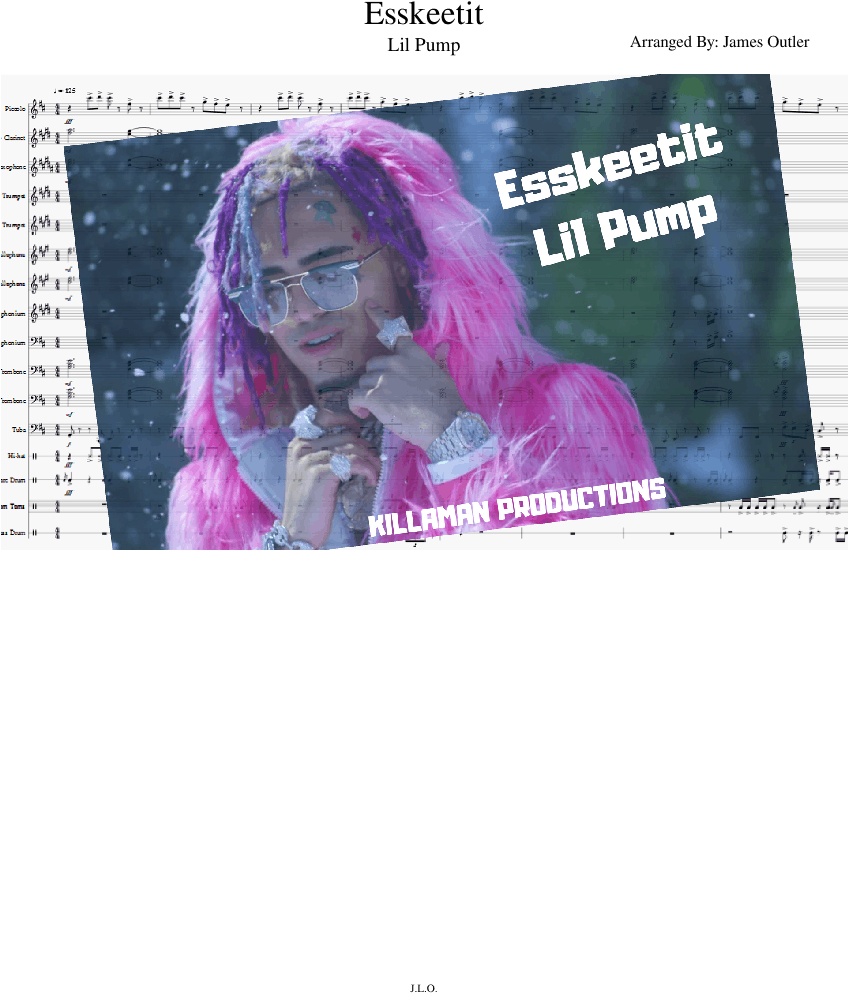 Esskeetit Sheet Music For Clarinet, Piccolo, Alto Saxophone, - Poster Clipart (850x1100), Png Download