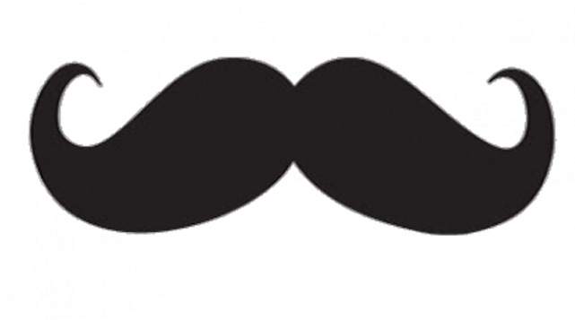 Mustache Mustach Mustaches Png - Moustache Png Clipart (640x640), Png Download