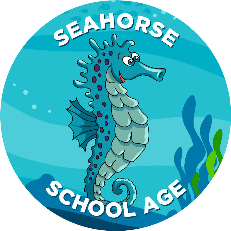 Learn To Swim Seahorse - Prabhu Dhan Degree College Clipart (800x800), Png Download