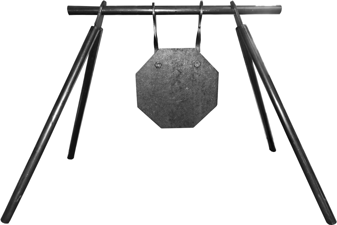 24″ Pipe Stand With 10″ Octagon Target - Swing Clipart (1440x1080), Png Download