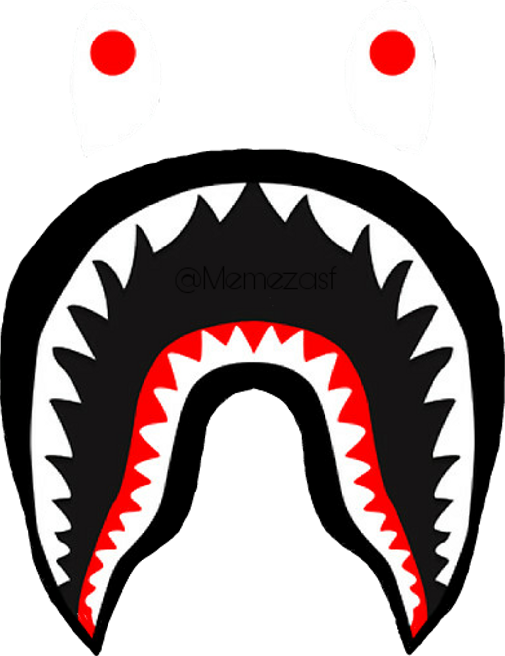 Download Bape Sticker - Bape Shark Wallpaper Hd Clipart Png Download