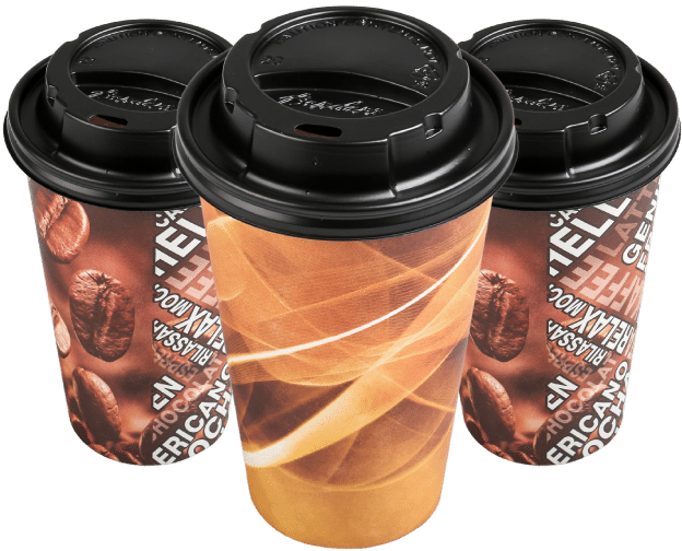 Thee Cups - Coffee Cup Clipart (667x525), Png Download