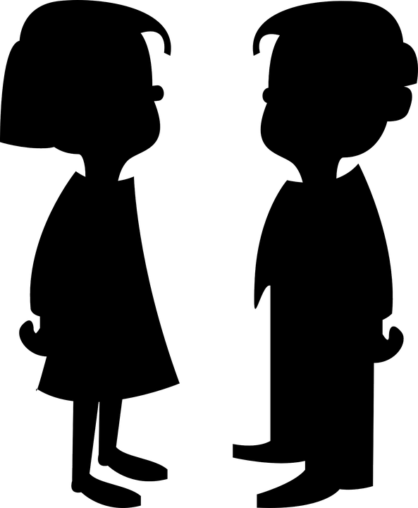 Texas Silhouette Png - Boys And Girls Icon Clipart (593x720), Png Download