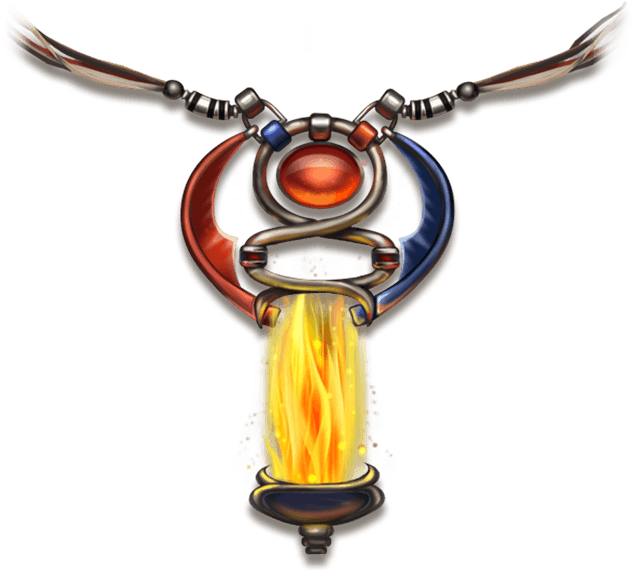 Magic Fire Pillar - Amber Clipart (634x572), Png Download