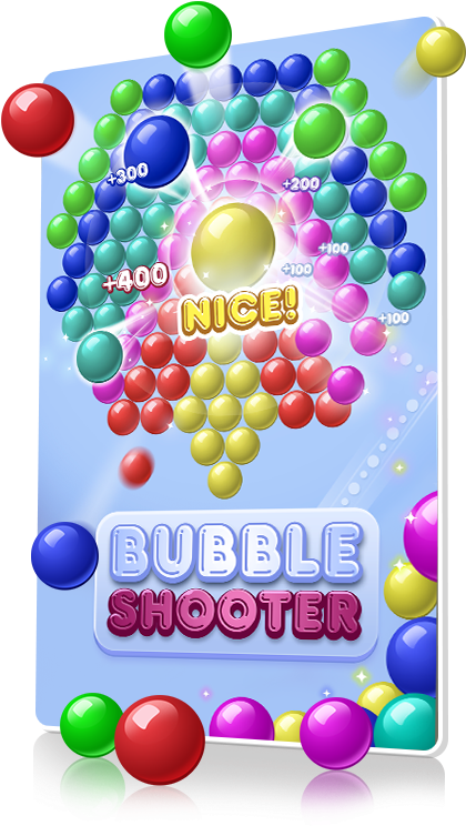 Games - Bubble Bang Ball Clipart (468x783), Png Download