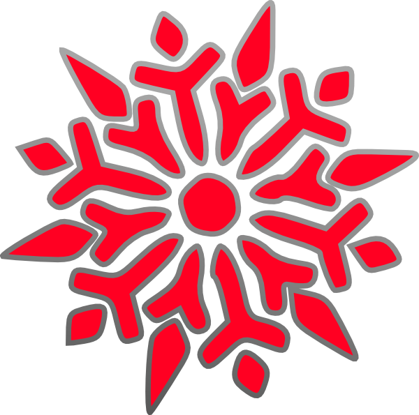 Snowflake Clipart Free No Background - Png Download (600x595), Png Download
