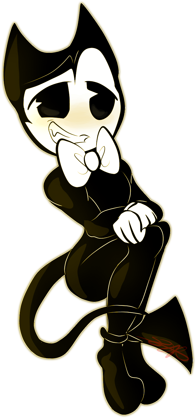 Bendy And The Ink Machine - Creepy Bendy And The Inkmachine Clipart (860x1480), Png Download