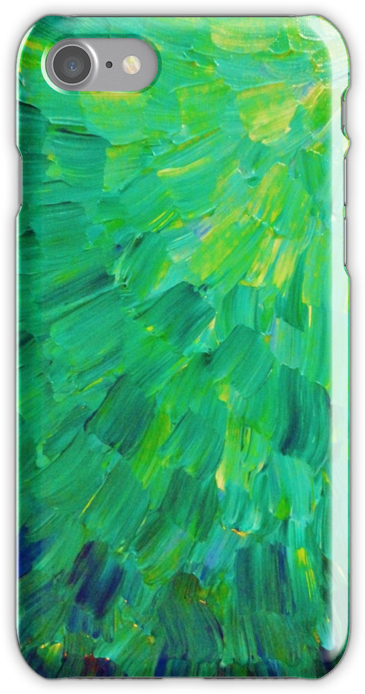 Sea Scales In Green - Painting Acrylic Jade Green Clipart (750x1000), Png Download