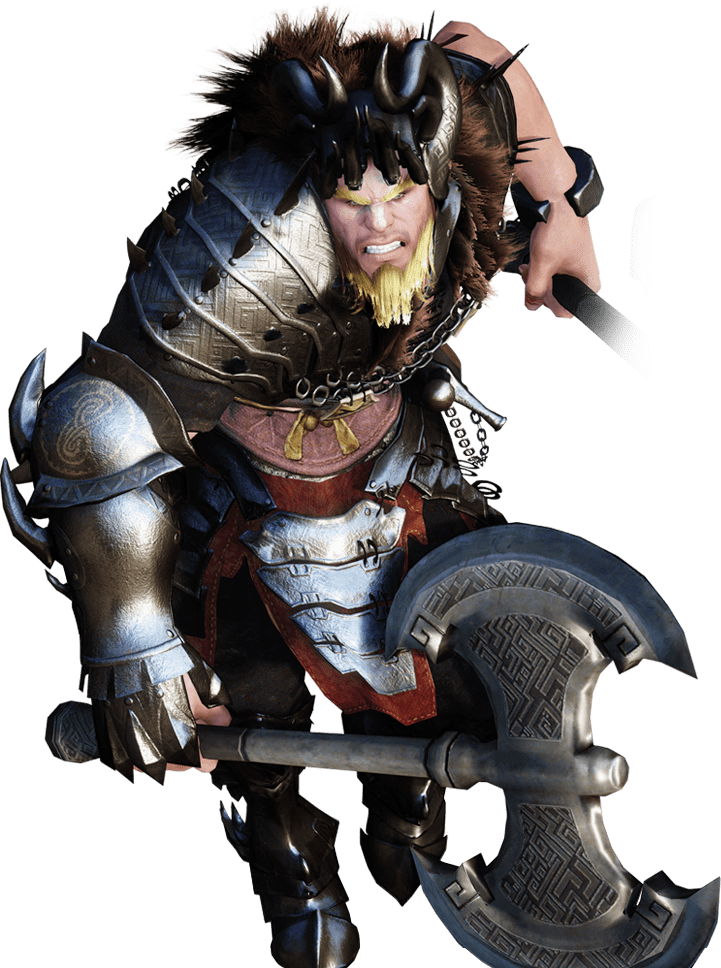 Although Their Physique Makes Them Slow-moving, Improved - Black Desert Berserker Png Clipart (721x968), Png Download