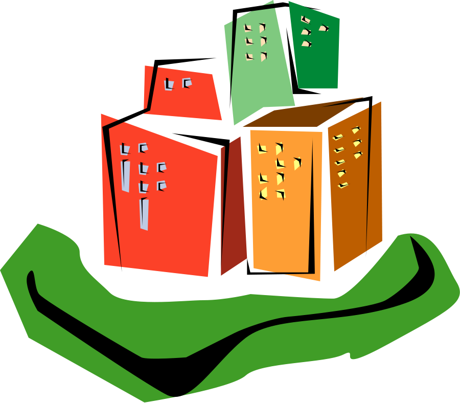 Skyscraper 02 Png Clipart (900x788), Png Download