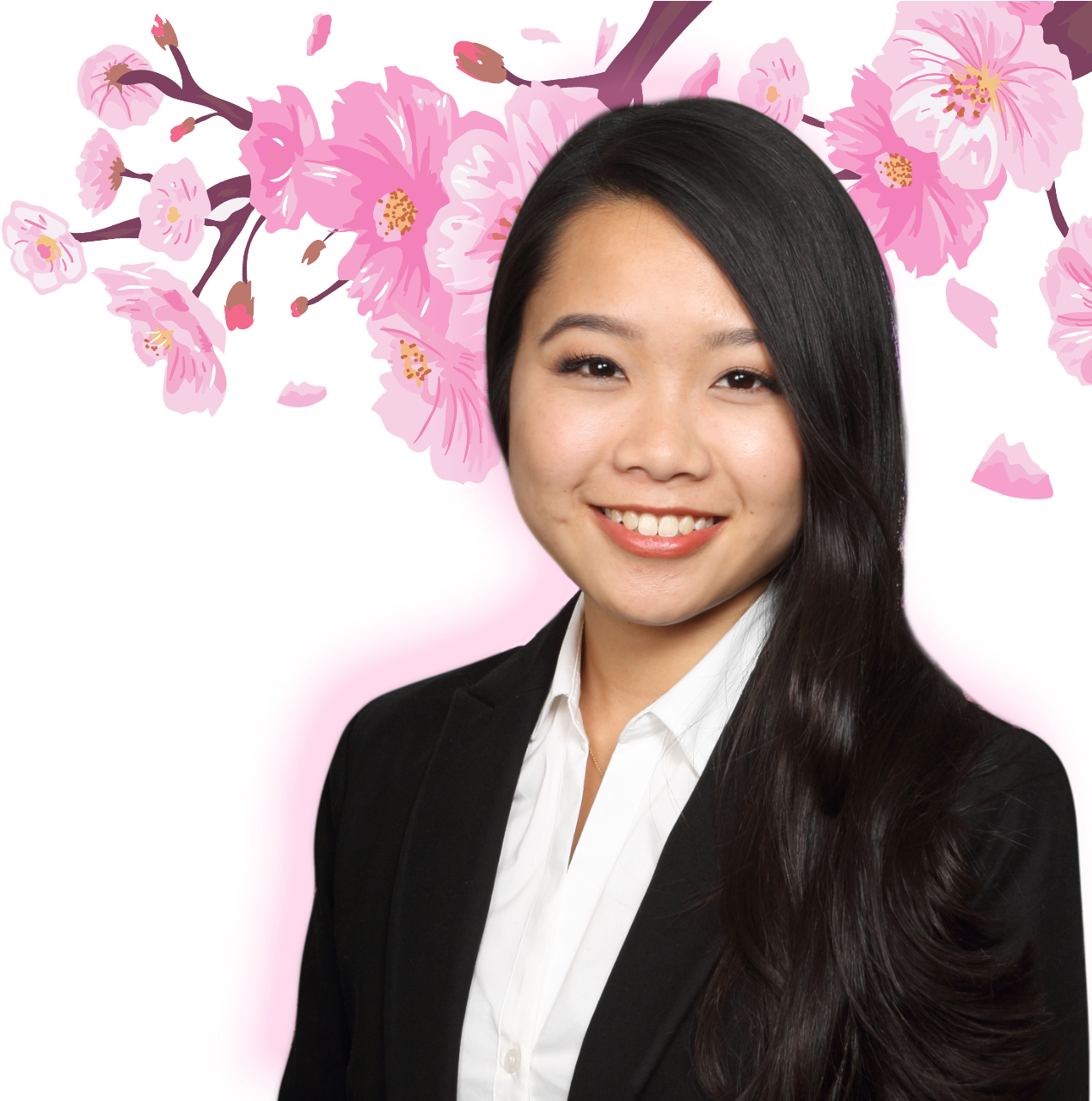 Princess Lauren Kieva Matsuno - Cherry Blossom Clipart (1280x1280), Png Download