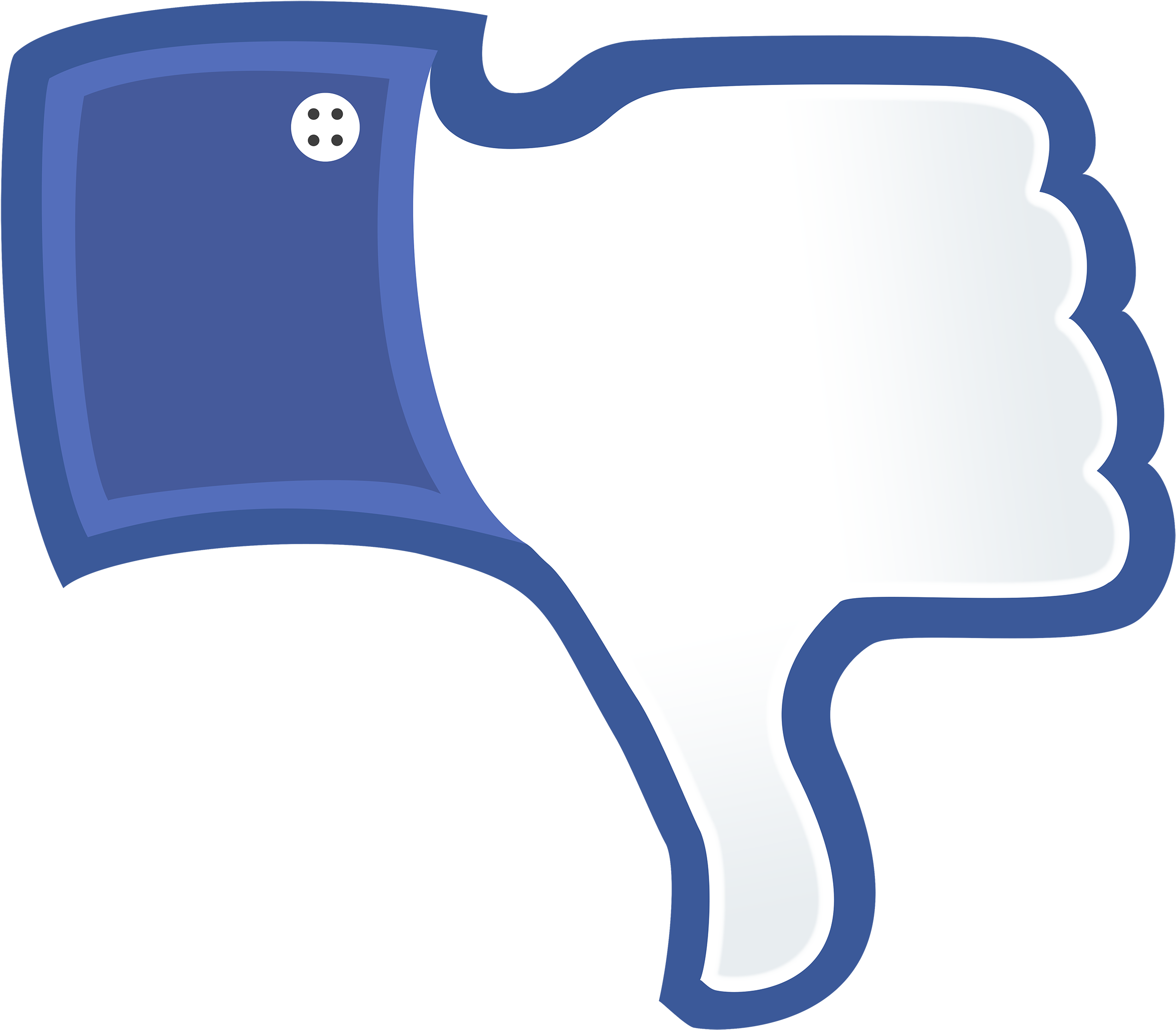 Dislike Related Keywords Suggestions Dislike Long Tail - Facebook Thumbs Down Png Clipart (2560x2560), Png Download