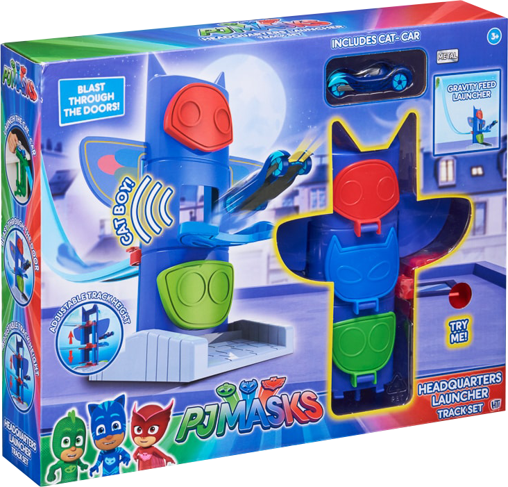 Pj - Pj Masks Toys Headquarters Clipart (732x701), Png Download
