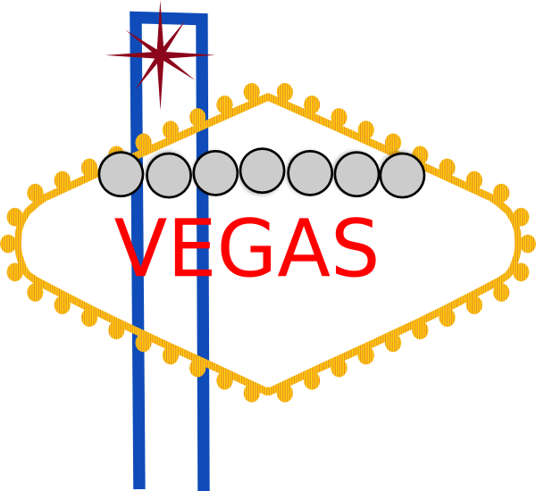 Las Vegas Vegas Sign Download Hd Image Clipart - Vegas Clipart Png Transparent Png (600x550), Png Download