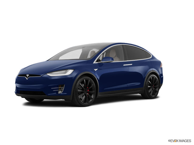 New 2018 Tesla Model X 100d - Honda Civic Lx 2018 Cosmic Blue Metallic Clipart (640x480), Png Download