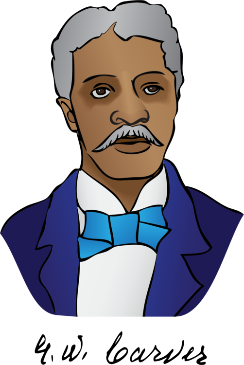 George Washington Carver Drawing United States Cartoon - George Washington Carver How To Draw Clipart (502x750), Png Download
