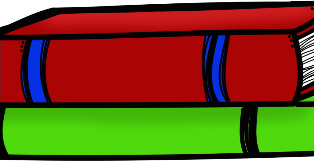 Book Spine Cliparts - Clip Art - Png Download (1024x768), Png Download